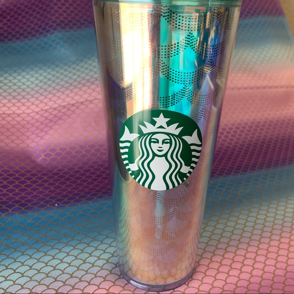Starbucks Mermaid Cup - 24oz Iridescent Tumbler